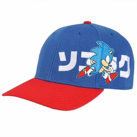 Sonic Kanji Pre-Curved Bill Snapback